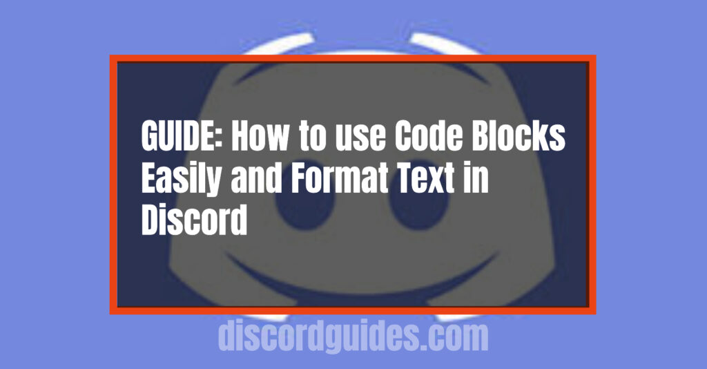 How to use Code Blocks Easily and Format Text in Discord (2024)