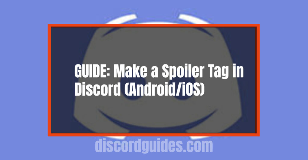 spoiler tag in discord