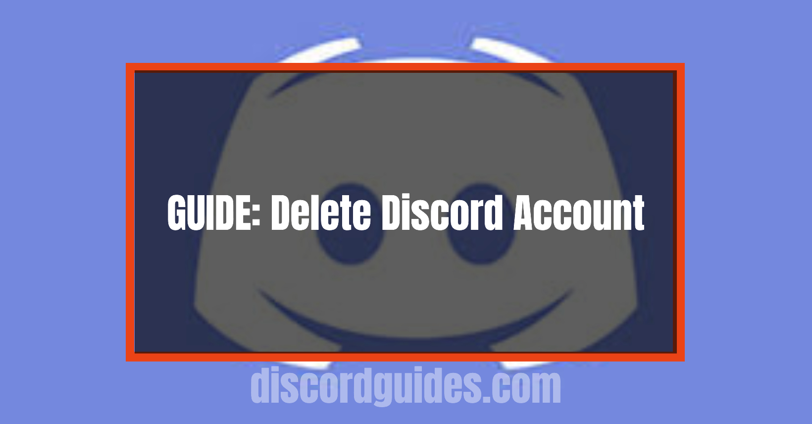 how to delete discord account